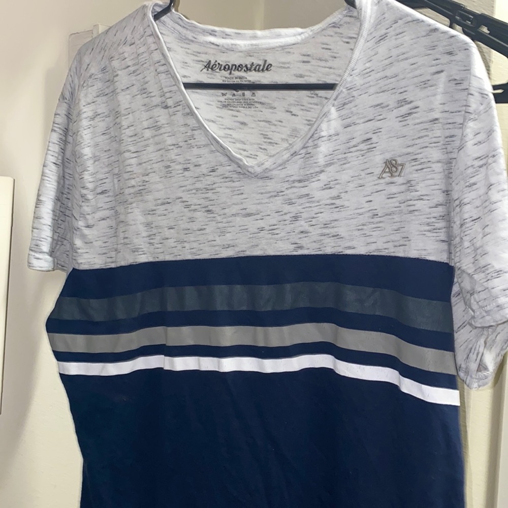 Mens Aeropostale Aero V Neck T Shirt 1xl Xl
